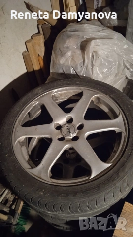 Aлуминиеви джанти с гуми RIAL 17 5x100 57.1 ET35 Audi A3 8L, WV, Skoda, SEAT, снимка 7 - Гуми и джанти - 54182934