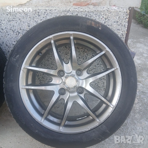 Два чифта джанти с гуми за ford fiesta , снимка 6 - Гуми и джанти - 55006168