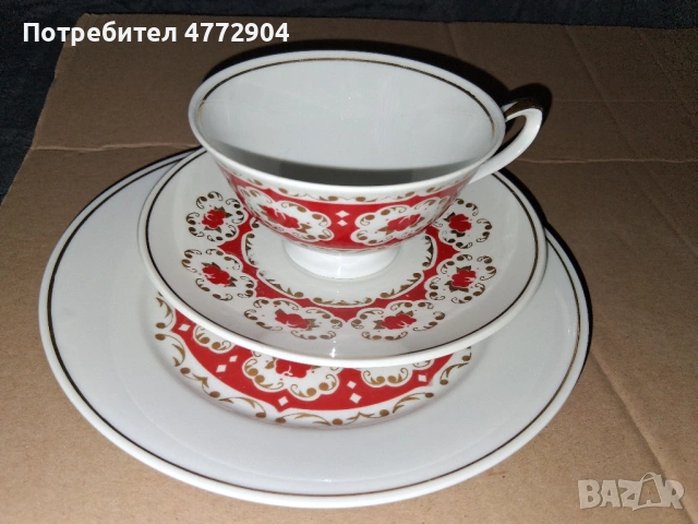 Троен сет Lettin DDR, снимка 3 - Антикварни и старинни предмети - 54809839