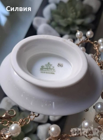💍 Мини Поставка за Бижута Rosenthal (Selb-Bavaria) – Винтидж Порцелан, снимка 7 - Други - 54614104