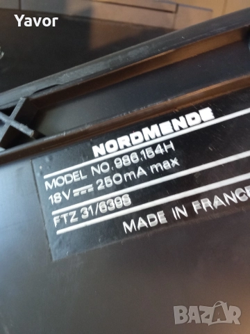 Hi-fi система NORDMENDE 1006 - три отделни компонента , дек, тунер и усилвател, снимка 9 - Аудиосистеми - 54728087