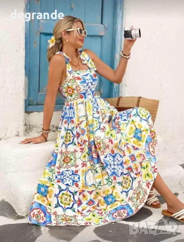  ⛱️ Дълга Лятна Рокля 