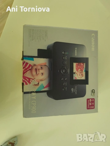 Компактен фотопринтер Canon SELPHY CP900 (с Wi-Fi), снимка 4 - Обективи и филтри - 54840508