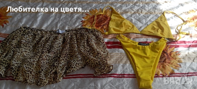 парео три броя, рокли за плаж два бр, снимка 17 - Рокли - 45035083