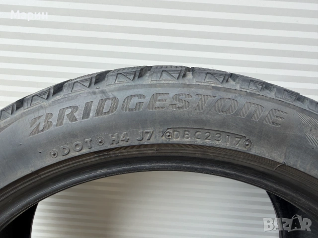 2 зимни гуми Bridgestone Blizzak WS80 225/45R18, снимка 3 - Гуми и джанти - 54165687