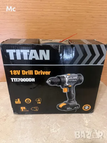 Чисто Нова TITAN Акумулаторна бормашина
