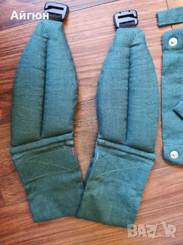 Ергономична раница ISARA ELITE ЛЕН  /Evergreen Linen/, снимка 6 - Кенгура и ранички - 54822307