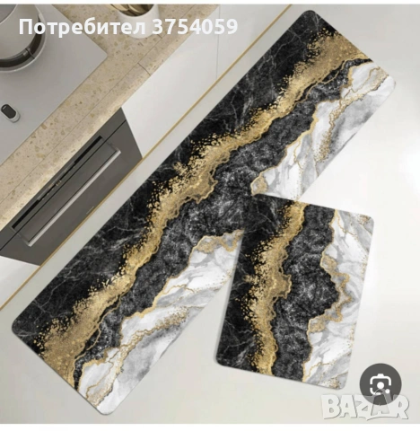 Комплект водоустойчиви постелки за кухня, различни цветове, снимка 9 - Декорация за дома - 55179187