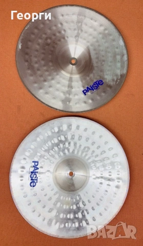 Чинели Paiste 400 HiHats 14", снимка 2 - Ударни инструменти - 55153410