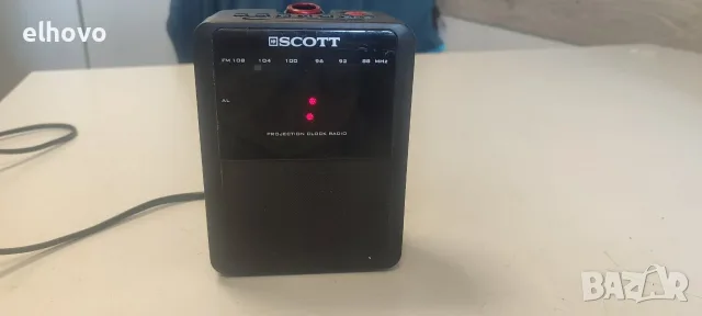 Радиочасовник Scott CPX 65, снимка 5 - Радиокасетофони, транзистори - 55625982