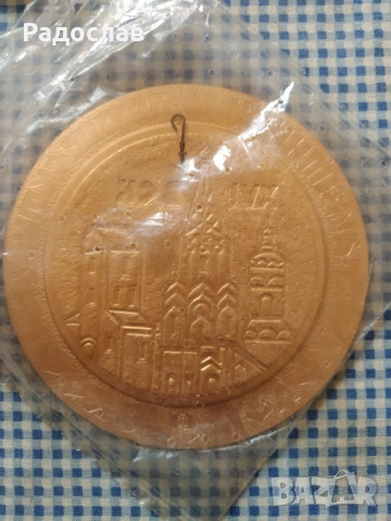 стара руска чиния за стена , снимка 2 - Пана - 54542695