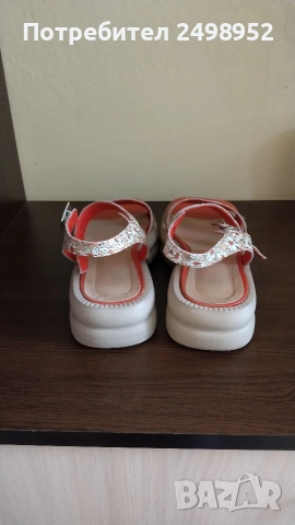 Дамски сандали естествена кожа ,,Gabina", Размер 39, снимка 4 - Сандали - 54237189