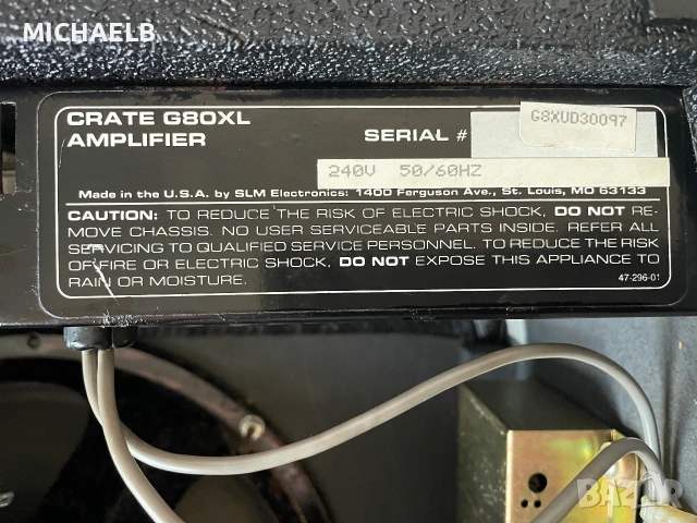 Продавам кубе за китара CRATE G80 XL, снимка 8 - Други - 55119520