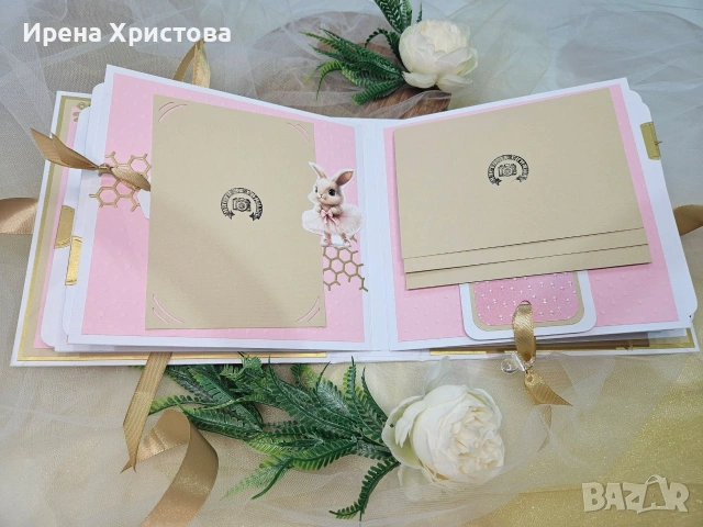 Ръчно изработен албум за момиче, снимка 6 - Декорация за дома - 55162352