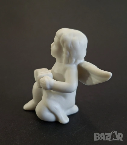 Порцеланов ангел с акордеон (6 см) - Rosenthal, снимка 4 - Статуетки - 53950465