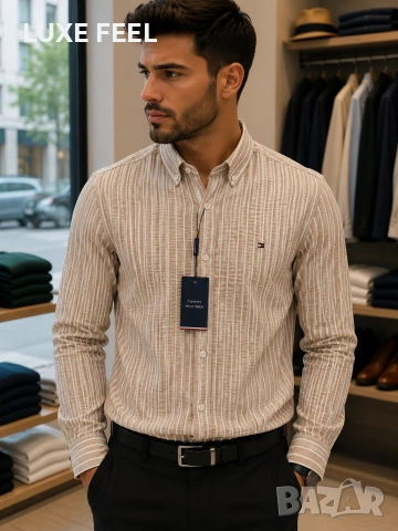 Gucci 🔹 Boss 🔹 Tommy Hilfiger 🔹Мъжки Ризи, снимка 8 - Ризи - 55224308