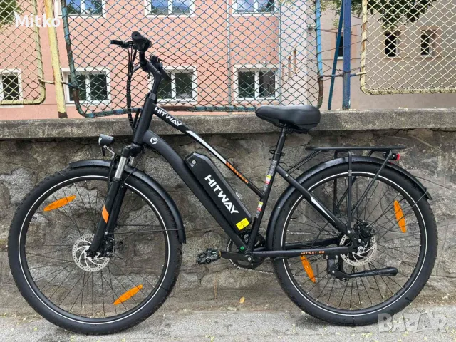 нов 29 цола електрически алуминиев велосипед с 9 скорости усилени капли амортисьори палциви команди , снимка 11 - Велосипеди - 55409329