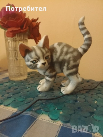Порцеланова котка за декор, снимка 5 - Други - 54659038