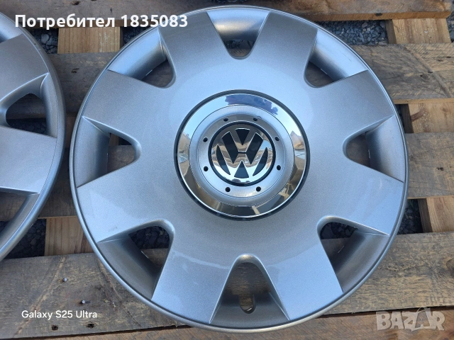 Оригинални тасове VW 16 цола, снимка 4 - Аксесоари и консумативи - 54666838