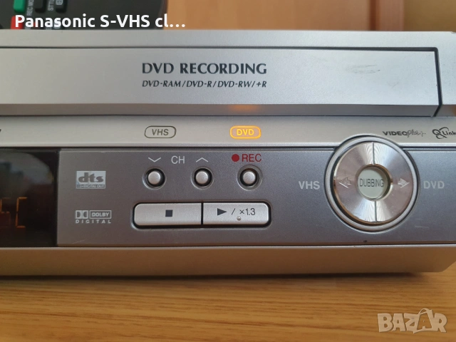 Panasonic DMR-ES30V VHS>DVD/DVD>VHS  recorder, снимка 6 - Плейъри, домашно кино, прожектори - 54807781