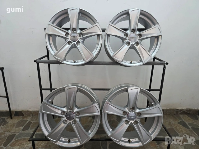 4бр 16ски джанти за Audi, 5х112мм. A161503, снимка 5 - Гуми и джанти - 55231059