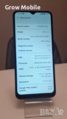 Huawei Honor X6B, снимка 3 - Huawei - 55226132