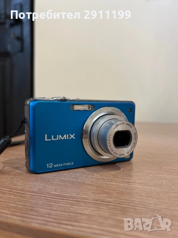 Фотоапарат Panasonic 12 Mp с подаръци, снимка 2 - Фотоапарати - 54657557