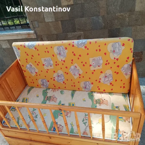 Детско креватче , снимка 3 - Мебели за детската стая - 55514354