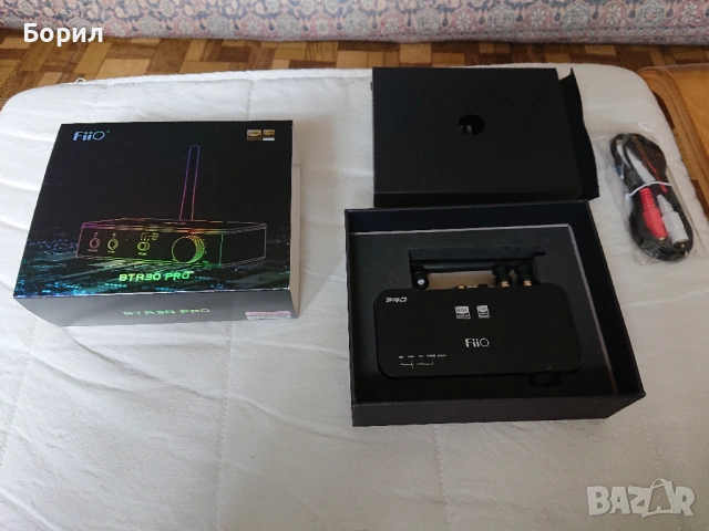 Продавам FiiO Portable DAC BT Transceiver BTA30 PRO, снимка 2 - Други - 54463610