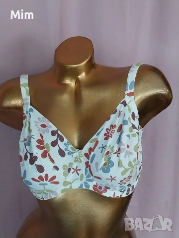 PRIMA DONNA 70 G Бял сутиен на цветя , снимка 3 - Бельо - 54249168