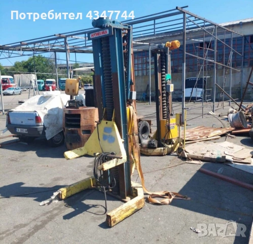 Подемници 2 броя Hywema немски с товароносимост 5 тона.