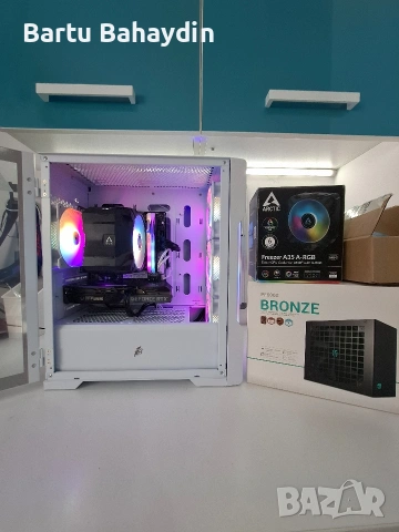 Геймърски компютър ryzen 5 5500 | RTX 3060 TI | 16 gb RAM, снимка 3 - Геймърски - 54229029