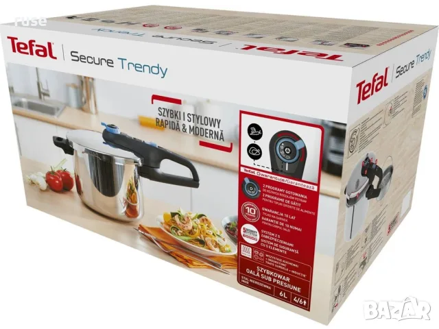НОВИ! Тенджера под налягане Tefal 6 литра, снимка 2 - Съдове за готвене - 55499975