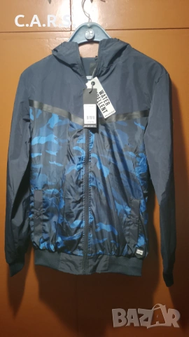 НОВО Яке Cars Jeans "DULLHAM" Water Repellent Navy, снимка 4 - Детски якета и елеци - 54616824