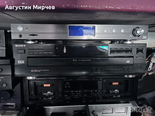 Sony CDP-C345 за части, снимка 2 - Ресийвъри, усилватели, смесителни пултове - 54670594