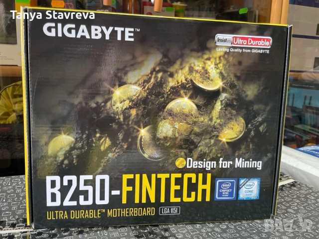 Дънни платки - ASUS B250 MINING EXPERT/GA-B550 AORUS PRO AC; GA-B250-FinTech/ ASRock H81 Pro BTC, снимка 5 - Дънни платки - 54495881