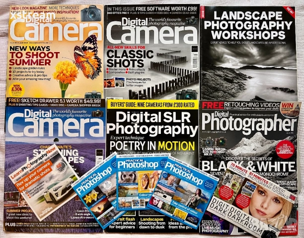 Подарявам Английски Фотографски списания + CD със Самообучителни материали  и ресурси