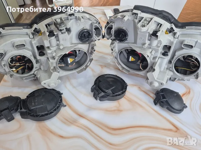 Кристални Оригинални КСЕНОНОВИ фарове BOSCH за Мерцедес С клас W203 ФЕЙСТЛИФТ , снимка 4 - Части - 55588873