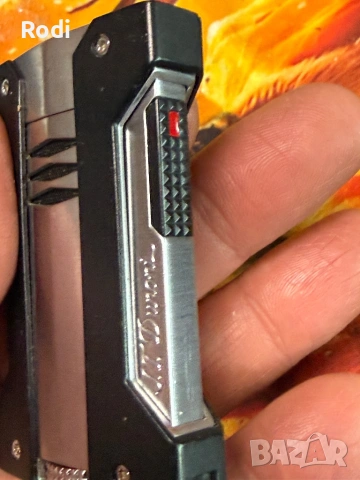 Запалка S.T.Dupont DEFI EXTREME CHROME BRUSHED, снимка 5 - Запалки - 54167079