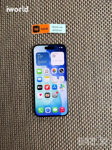 100% Battery❗️1Tb❗️iPhone 15 PRO Лизинг от 28€/мес / Black Titanium / КАТО НОВ! , снимка 9 - Apple iPhone - 55379198