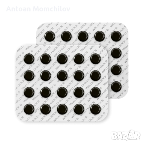 Скейтове за мишка Wallhack UHMW-PE Dots - Silent, снимка 6 - Клавиатури и мишки - 54860620