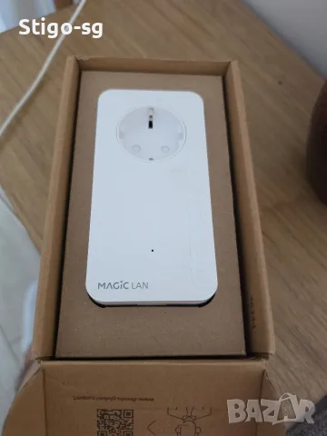 Powerline адаптер devolo Magic 1 LAN 1-1 (G.hn 1200 Mbps) – Като нов, снимка 6 - Приемници и антени - 55642488