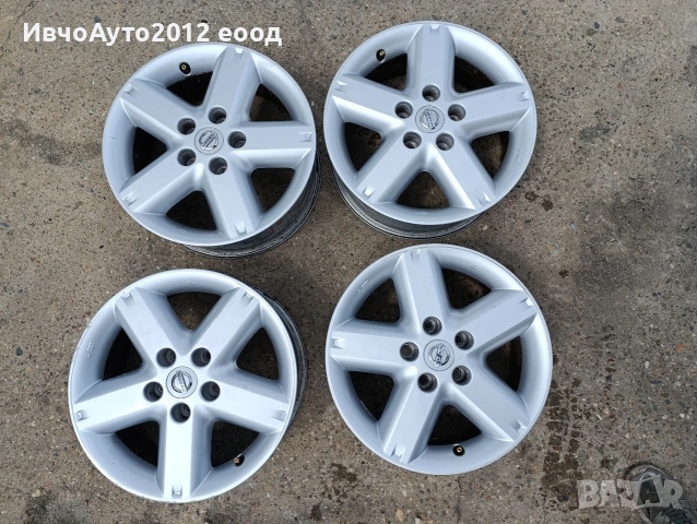 Алуминиеви джанти 16 оригинални nissan , снимка 8 - Гуми и джанти - 54388326