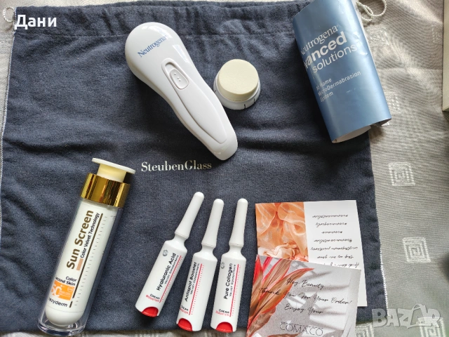 Смарт уреди + Професионална козметика (Skeyndor, Global Relax, Neutrogena), снимка 7 - Козметика за лице - 54695919