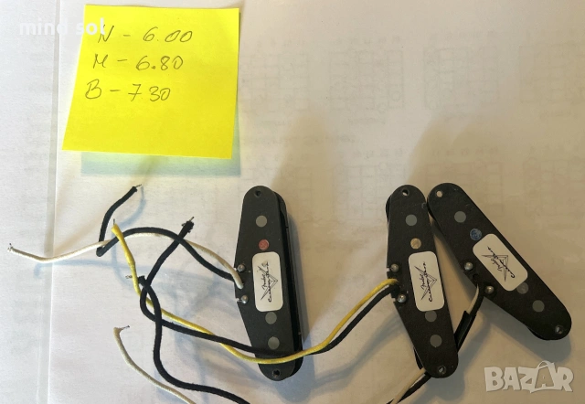 Fender stratocaster pickups, Пикъпи за стратокастър