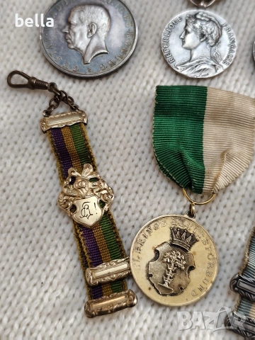 Колекция от сребърни медали !!!, снимка 5 - Антикварни и старинни предмети - 54305335