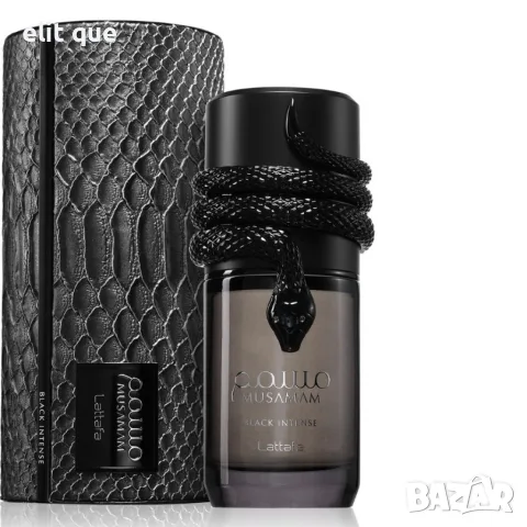 Lattafa Musamam Black Intense 100 мл – Луксозен парфюм за него и нея с дървесен аромат, уд, какао и , снимка 2 - Мъжки парфюми - 55339114