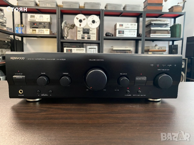 Транзисторен усилвател Kenwood/2, снимка 2 - Ресийвъри, усилватели, смесителни пултове - 54594477