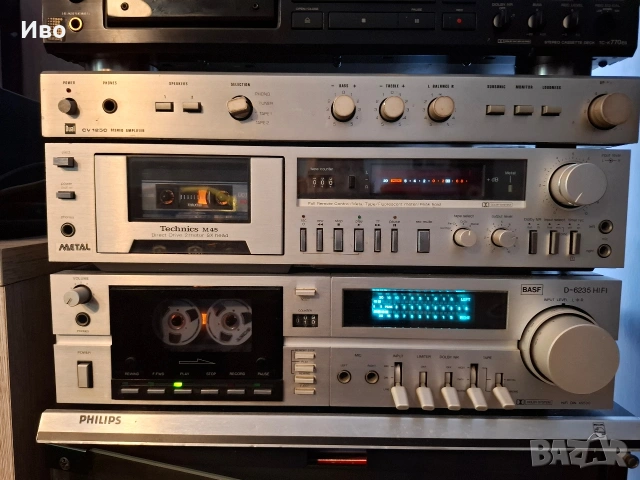 Tехникс М45 легендарен, BASF-D6235 hifi