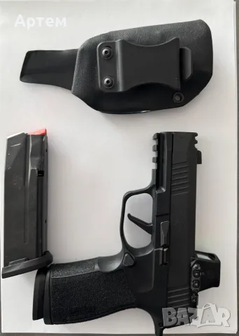 Продавам SIG Sauer P 365 X-Ser, снимка 2 - Бойно оръжие - 55511826